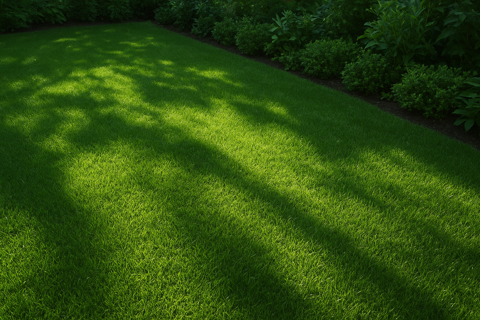 Kerti gyep árnyékos területeinek feljavítása